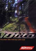 Mountain Bike holiday brochure cover image